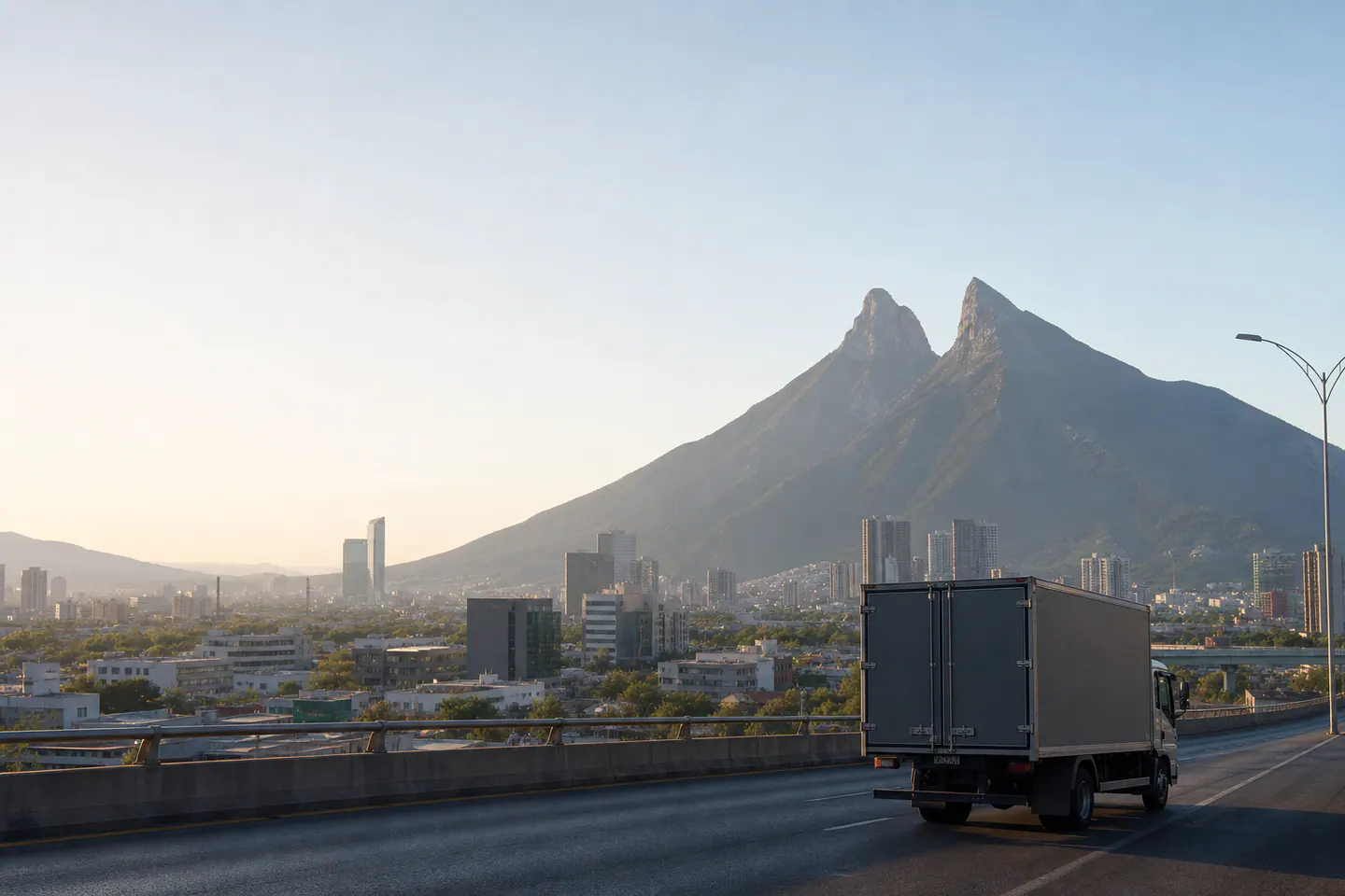 Panorámica de Monterrey, zona de cobertura de Frezz Foods